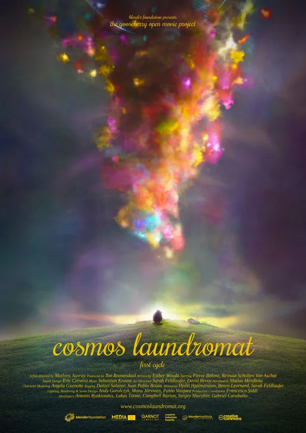 Cosmos Laundromat — licensed film poster