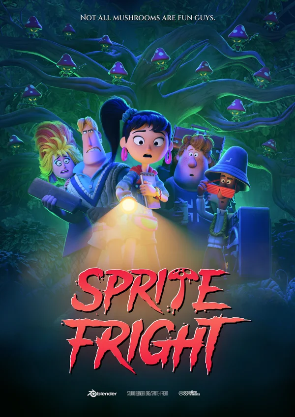 Sprite Fright — licensed film poster